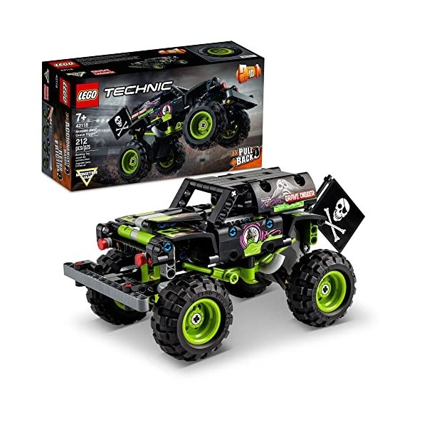LEGO Technic 42118 - Monster Jam - Grave Digger Truck 212 pièces Nouveau 2021