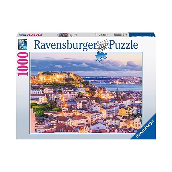 Ravensburger 1000 pièces, Lisbonne, Collection Photos et paysages, Puzzle pour Adultes, 17183, Multicolore