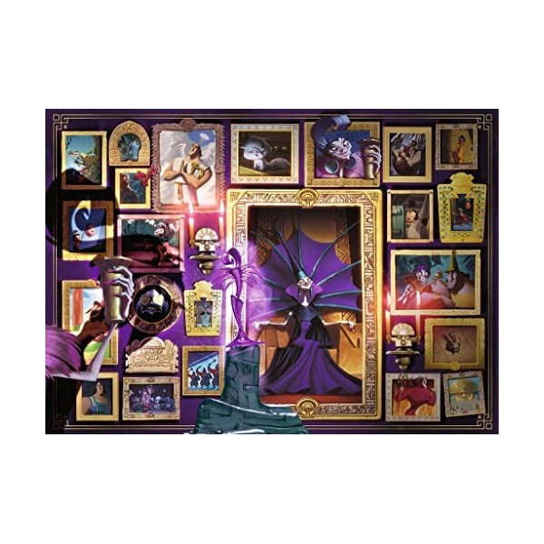 Ravensburger - Puzzle Adulte - Puzzle 1000 p - Yzma - Collection Disney Villainous - 16522
