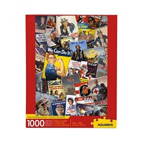 AQUARIUS Puzzle 1000 pieces Smithsonian Poster de Guerre - 65374