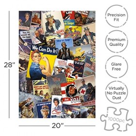 AQUARIUS Puzzle 1000 pieces Smithsonian Poster de Guerre - 65374