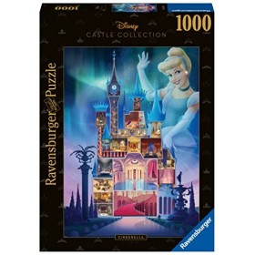 Ravensburger - Puzzle 1000 pièces - Puzzle Adulte - Dès 12 ans - Cendrillon - Collection Château des Disney Princesses - Puzz