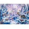 WESEN Puzzle Adulte 1000 pièces, Puzzle de Noël Jouets, Chien/cerf/Loup Puzzle 1000 pièce - Animal Puzzles, Jeu de défi céréb