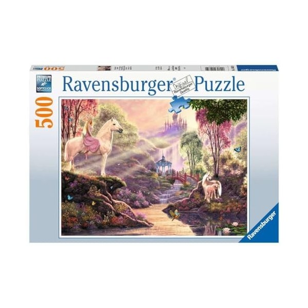 Ravensburger - Puzzle Adulte - Puzzle 500 p - La rivière magique - 15035