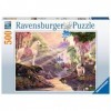 Ravensburger - Puzzle Adulte - Puzzle 500 p - La rivière magique - 15035