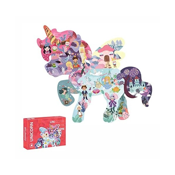 Triceratops Puzzle pour Enfants 150 Pièces Puzzles pour Enfants de 4 5 6 7 8 9 10 Ans, Jouets Éducatifs Cadeau Puzzles pour E