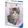 Ravensburger - Puzzle Adulte - Puzzle 500 p - Douceur de chaton - 14136