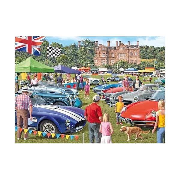 Jumbo- The Car Show Puzzle, 11298, Multicolore