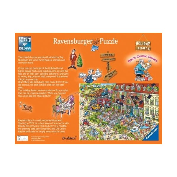 Ravensburger 17579 Vakantiepark 2 Puzzle de 1000 pièces