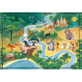 Clementoni Collection – Disney The Jungle Book – 1000 pièces – Puzzle, Horizontal, Divertissement pour Adultes, fabriqué en I