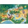 Clementoni Collection – Disney The Jungle Book – 1000 pièces – Puzzle, Horizontal, Divertissement pour Adultes, fabriqué en I