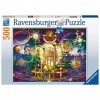 Ravensburger - Puzzle Adulte - Puzzle 500 p - Système solaire doré - 16981