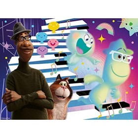 Ravensburger - Puzzle Enfant - Puzzle 200 p XXL - Jazz, piano et amitié - Disney Pixar Soul - Dès 8 ans - 12923