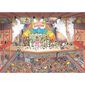 Jumbo- Eurosong Contest Puzzle, 20025, Multicolore