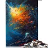 Puzzle 1000 pièces Lobscurité des planètes de lespace Puzzles pour Adultes Puzzles en Carton pour Enfants Grand Cadeau pour