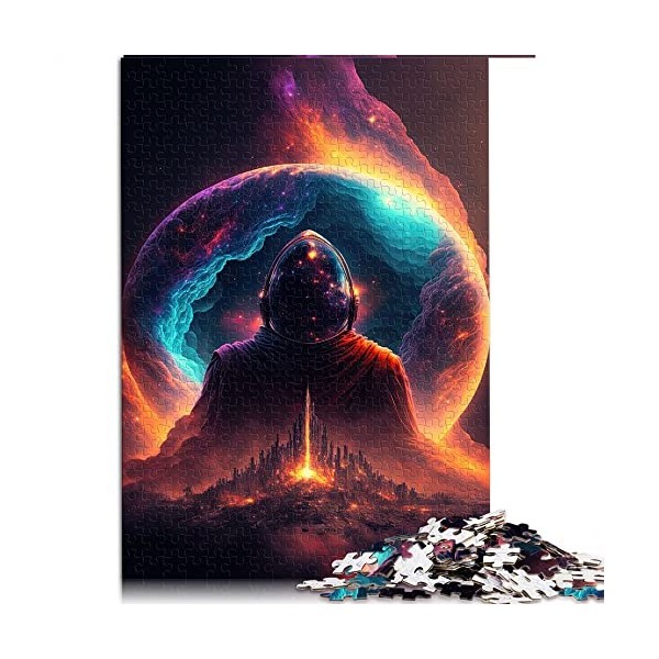 Puzzle 1000 pièces Lobscurité des planètes de lespace Puzzles pour Adultes Puzzles en Carton pour Enfants Grand Cadeau pour