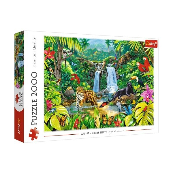 Trefl Puzzle, Forêt Tropicale, 2000 Pièces, Qualité Premium, pour Adultes et Enfants à partir de 12 Ans, TR27104