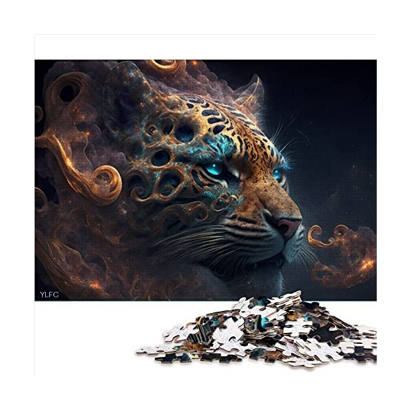 pour Adultes 1000 Pièces Puzzle Cadeaux Animal Tigre Puzzles pour Adultes Puzzles en Carton Puzzles pour Adultes Cadeaux （Tai