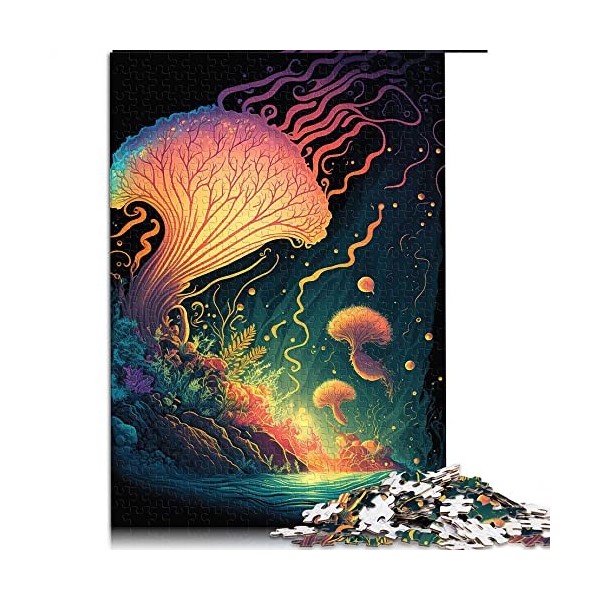 Puzzle 1000 pièces pour Adultes Piano dans lespace Puzzle en Carton Grand Cadeau pour Adultes （Taille 26x38cm）