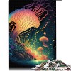 Puzzle 1000 pièces pour Adultes Piano dans lespace Puzzle en Carton Grand Cadeau pour Adultes （Taille 26x38cm）