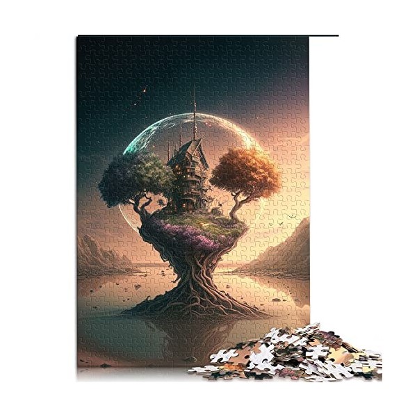 Puzzle 1000 pièces Puzzles de cerf Fantastique pour Puzzles en Carton Jouet éducatif dapprentissage Taille 26x38cm 