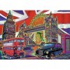 trefl Puzzle modèle Londres coloré 1000 pièces, 10525, Multicolore