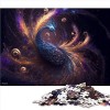 Puzzles 1000 pièces pour Adultes et Enfants Puzzle Paon pour Adultes Puzzles en Carton Décoration familiale （Taille 26x38cm）