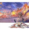 1000 Pièces Puzzle Gaming néon Puzzles pour Adultes Puzzles en Carton Puzzles pour Adultes Cadeaux （Taille 26x38cm）