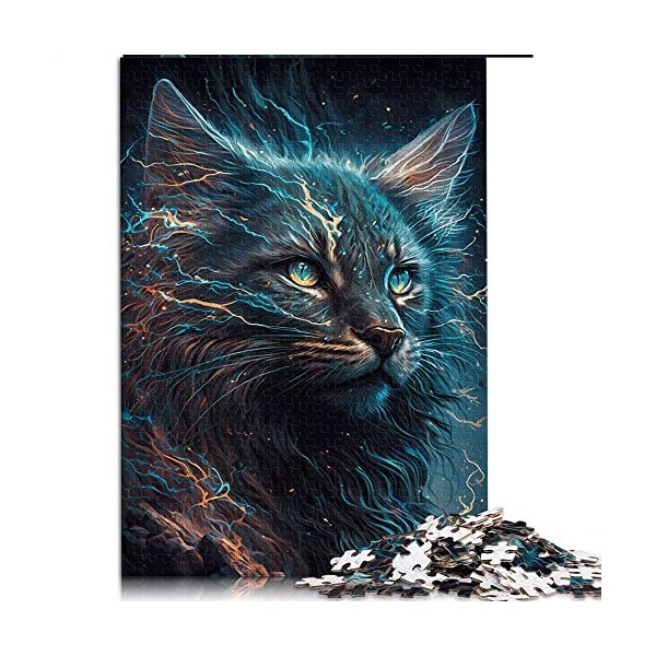 Puzzle 1000 pièces Puzzles Cascade Magique pour Adultes Puzzles en Carton Puzzles de Jeu Difficiles Taille 26x38cm 