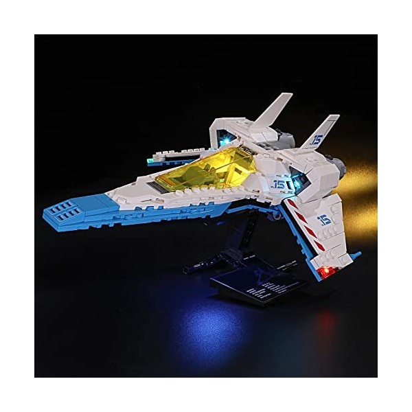 GEAMENT Jeu De Lumières Compatible avec Lego Disneys Pixar Lightyear Le Vaisseau Spatial XL-15 76832 Jeu Lego Non Inclus 