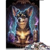 1000 Pièces Puzzles pour Adultes Enfants Chat Jouant au Poker Jeu Puzzle pour Adultes Puzzles en Carton Grand Cadeau pour Adu