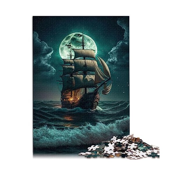 Puzzle 1000 pièces adultes Océan 67,5 cm de diamètre