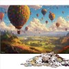 Puzzle pour Adolescents Ballons à air Chaud 1000 pièces Puzzles pour Adultes et Enfants à partir de 12 Ans Puzzles en Carton 