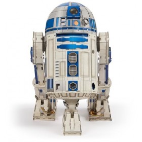 4D BUILD - Puzzle 3D STAR WARS - Maquette Star Wars 201 Pièces - Droide R2D2 Inspiré de la Saga - Puzzle Adulte et Jeu de Con
