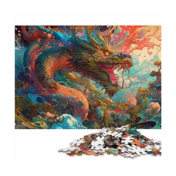 Puzzles 1000 Pièces Doberman Pinscher Chien Puzzles Adultes Puzzles en Carton Grand Cadeau pour Adultes Taille 26x38cm 