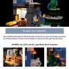 Kit déclairage LED pour Lego Minecraft The Iced Pumak, décoration DIY Light Set pour Minecraft Lego 21243 The Frozen Peaks C