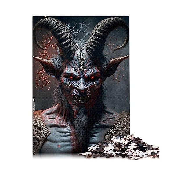 Puzzle pour Adultes Dark Lord 1000 pièces Puzzles pour Adultes et Enfants à partir de 12 Ans Puzzle Puzzles en Carton Jeu édu