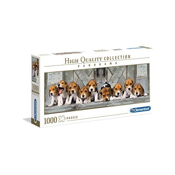 Clementoni - 39435 - Puzzle - Beagles - 1000 Pièces