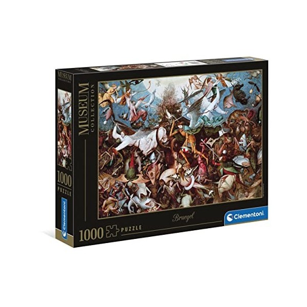 Clementoni - 39662 - Museum Collection Puzzle - The Fall of The Rebel A. - Puzzle Adulte 1000 pièces, Puzzle Art, Puzzle Arti