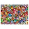 Clementoni Collection-Impossible Jolly Christmas 1000 pièces, Noel-fabriqué en Italie, Puzzle Adulte, 39585, Multicolore