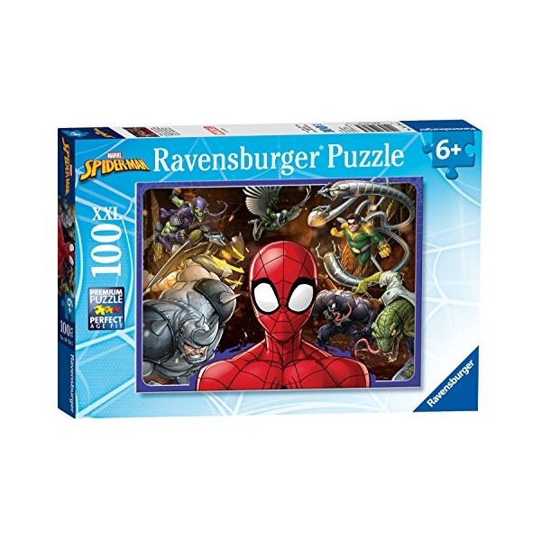 Ravensburger Marvel Spiderman 100 Piece Jigsaw Puzzle for Kids Age 6 Years and Up