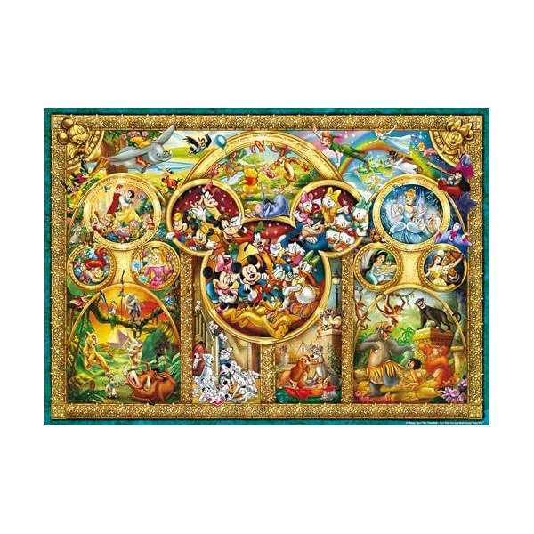 Ravensburger 12000469-Les Plus Beaux thèmes Disney-Puzzle 1000 pièces pour Adultes et Enfants à partir de 14 Ans, 12000469