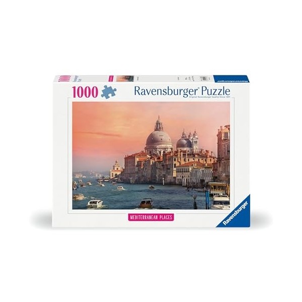 Ravensburger 12000026-Mediterranean Places Italy 1000 pièces pour Adultes et Enfants à partir de 14 Ans-Puzzle avec Motif Ita