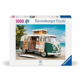 Ravensburger 12000579 Volkswagen T1 Camper Van – Puzzle VW 1000 pièces pour Adultes et Enfants à partir de 14 Ans