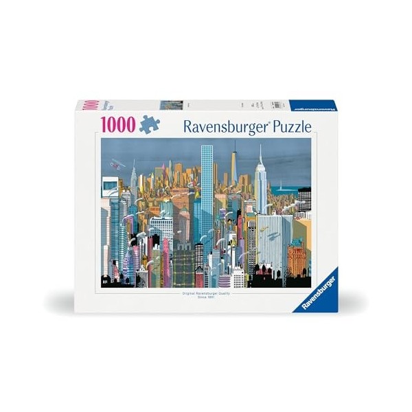 Ravensburger 12000784 I am New York-Puzzle de 1000 pièces pour Adultes à partir de 14 Ans