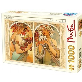 D-Toys- Puzzle 1000 pcs, 66930 MU06, Uni