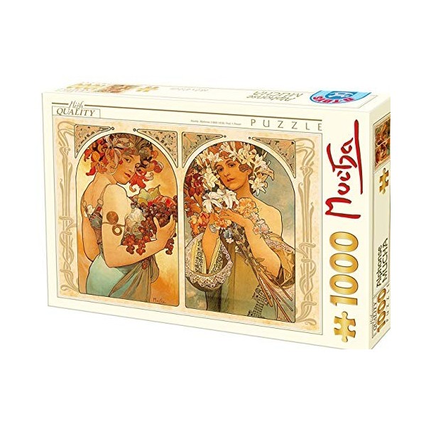 D-Toys- Puzzle 1000 pcs, 66930 MU06, Uni