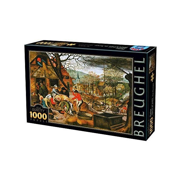 D-Toys- Puzzle 1000 pcs, 66947 BR 03, Uni