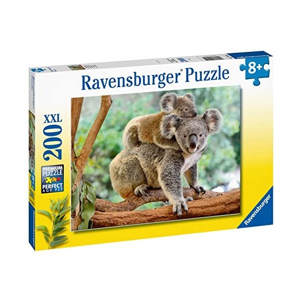 Ravensburger - Puzzle Enfant - Puzzle 200 p XXL - La famille koala - Dès 8 ans - 12945