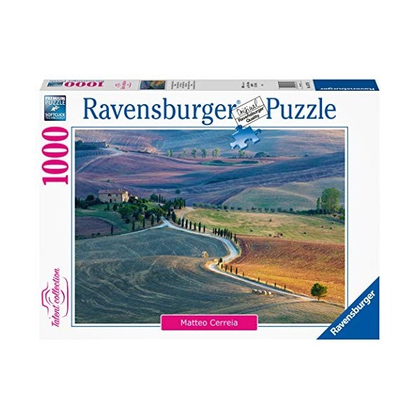 Ravensburger- Talent Collection : Podere Terrapille, Pienza, Sienne, Toscane Puzzle, 16779 1, Multicolore, 1000 Pezzi